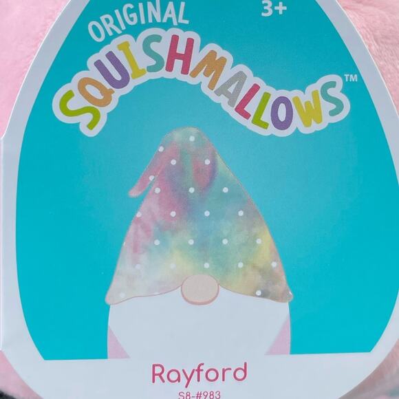 Squishmallows  Plush Squishy Soft Plush Toy Animals (Rayford Gnome) - Picture 6 of 7